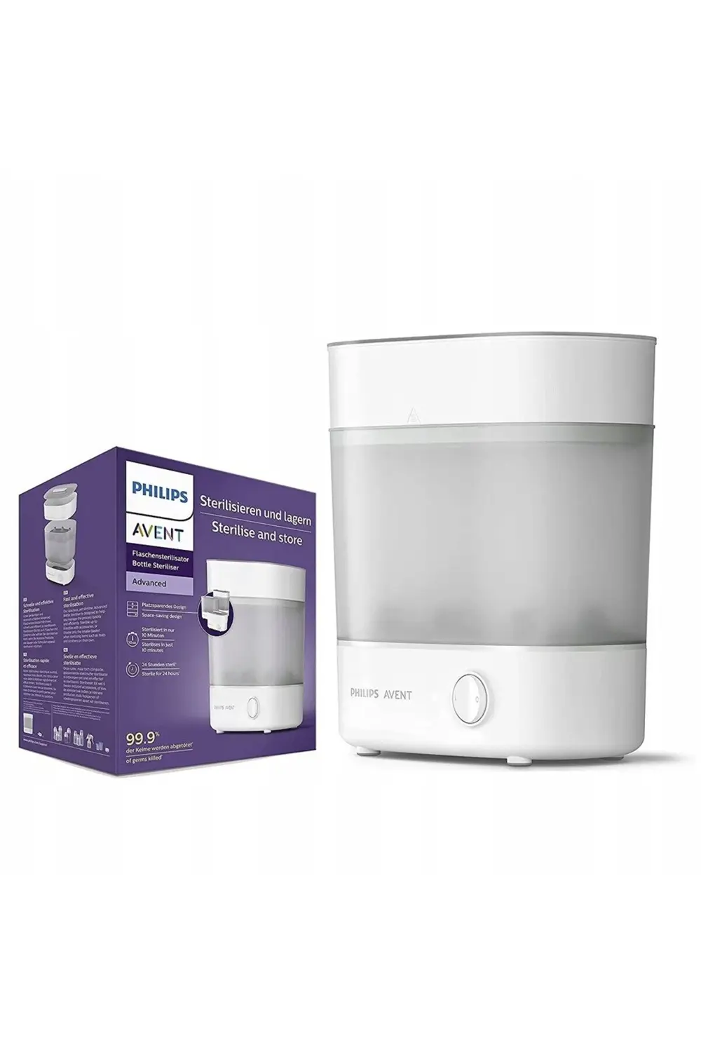 Buharlı Sterilizatör 3'ü 1 Arada Scf291/00