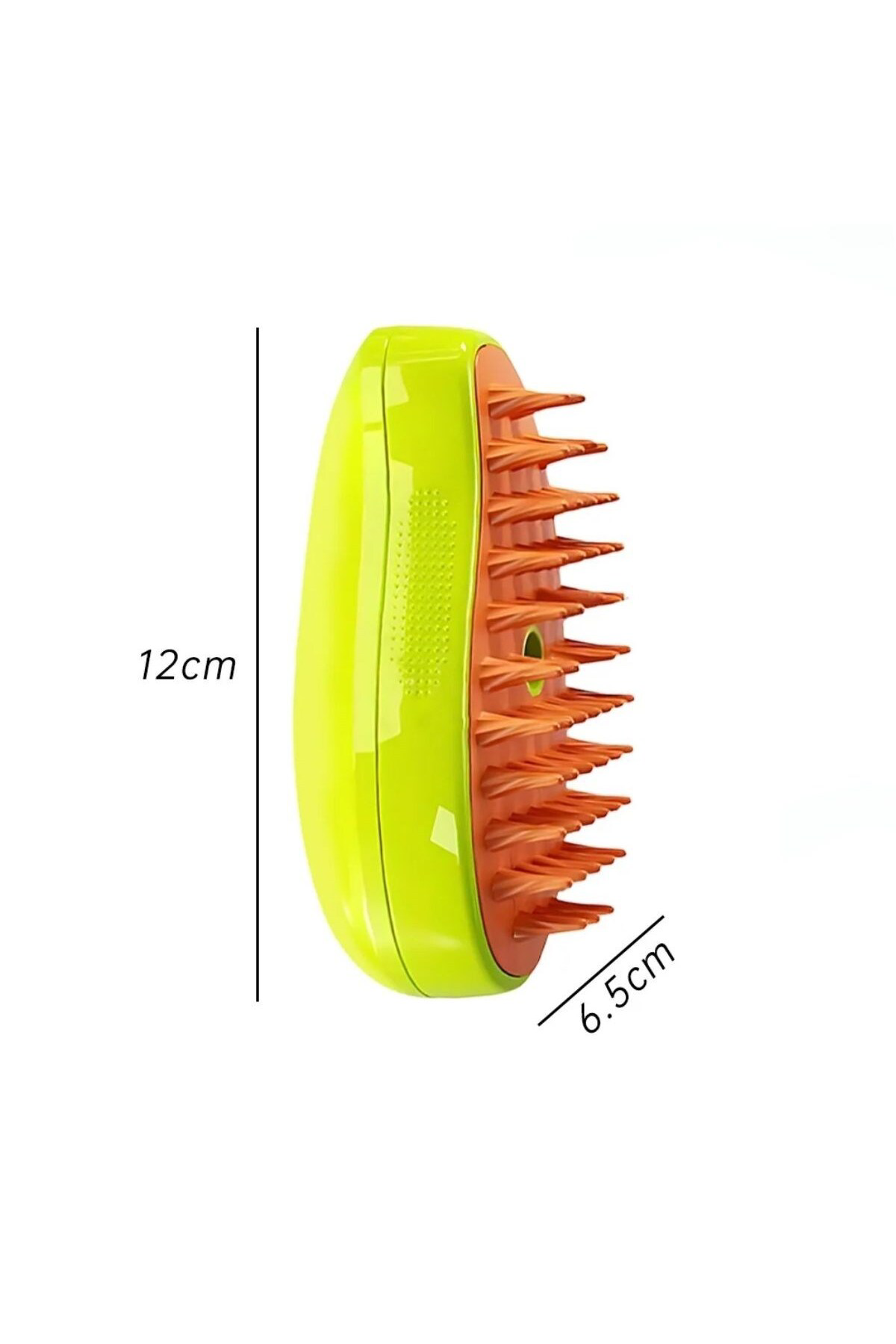 Hobibahçem Buharlı Yumuşak Silikon Uçlu Kedi - Köpek Tüy Tarama Tarağı Yıkam