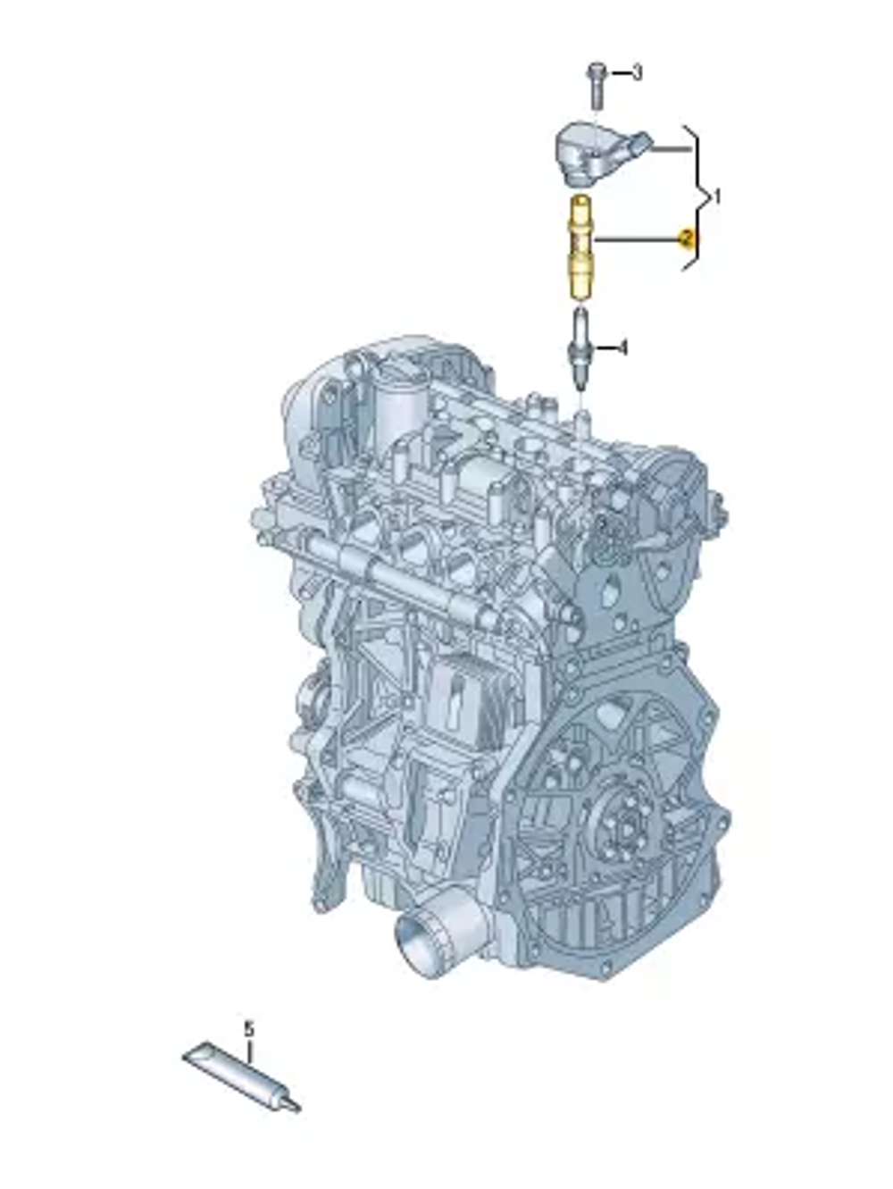 Buji Soketi (1 Adet)(VW Orjinal)(04E905199H)