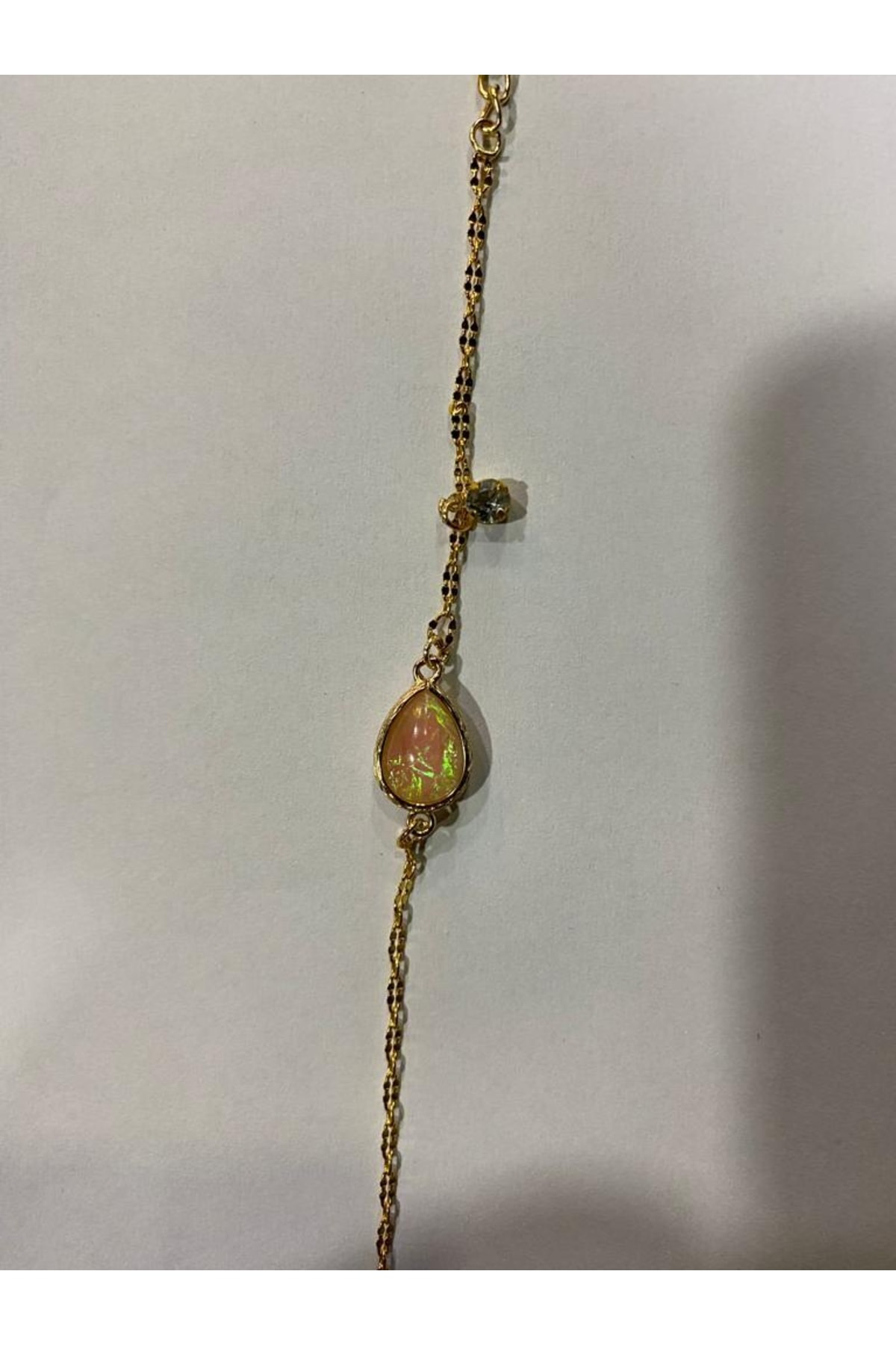 Bujiteri Taşlı Bileklik Künye