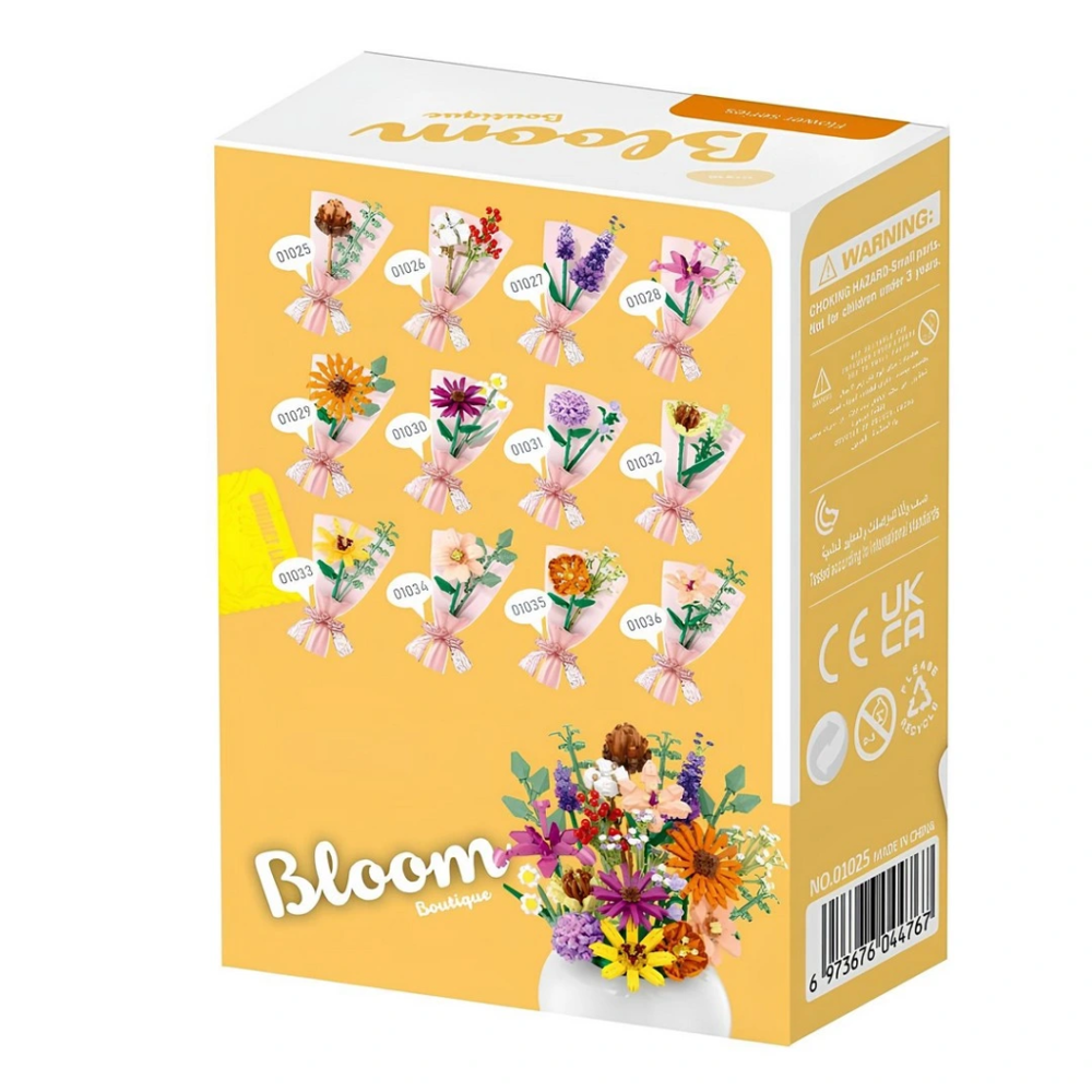 Buket Çiçekleri 3D Puzzle ADET FİYATIDIR Buket Çiçekleri 3D Puzzle ADET FİYATIDIR