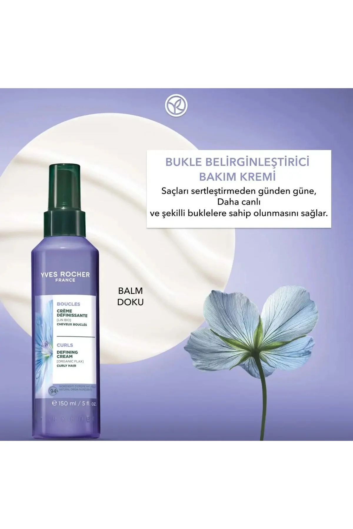 Bukle Belirginleştirici Bakım Kremi - Kıvırcık Ve Dalgalı Saçlar 