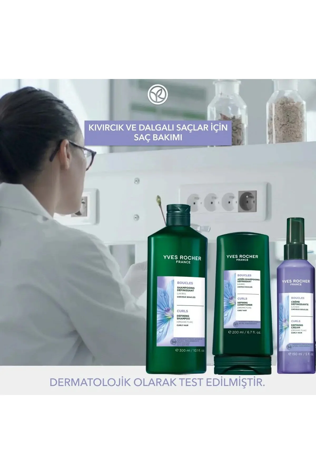 Bukle Belirginleştirici Bakım Kremi Kıvırcık Ve Dalgalı Saçlar Bo