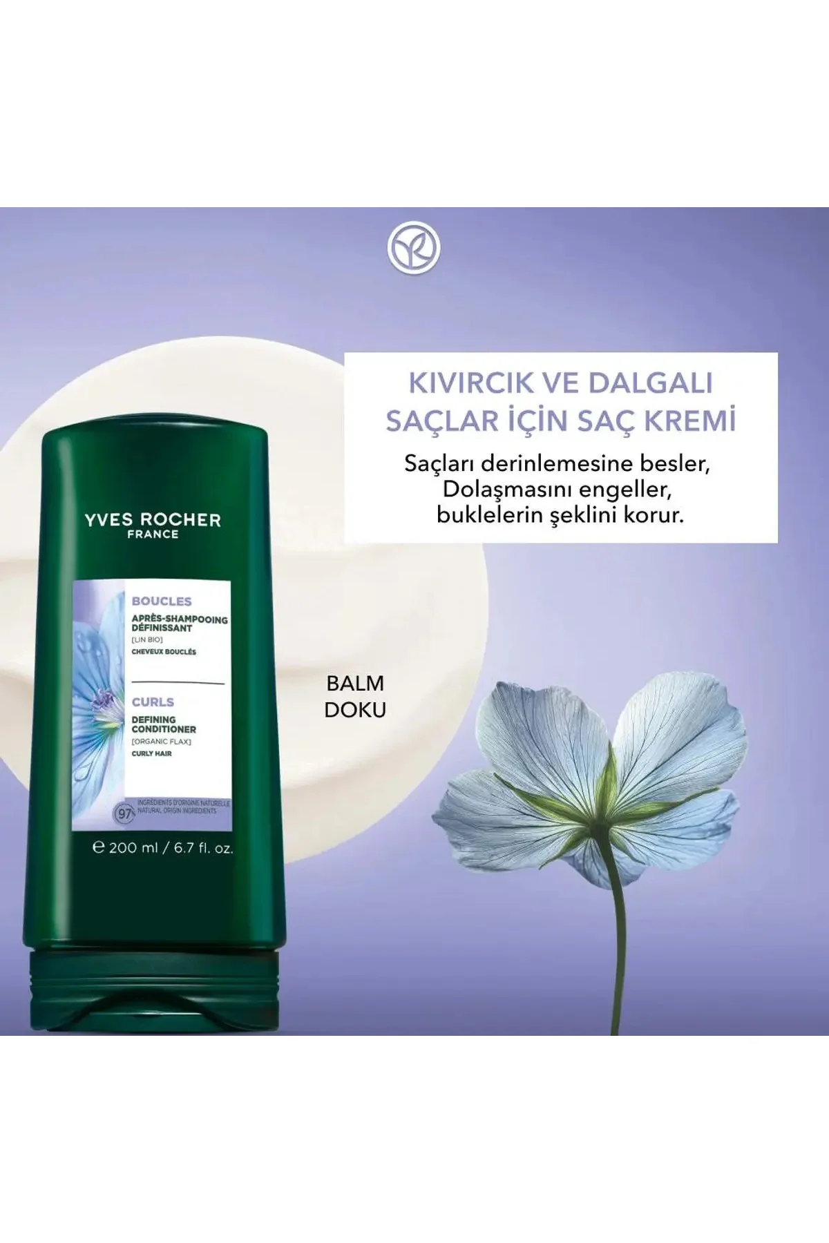 Bukle Belirginleştirici Saç Kremi - Kıvırcık Ve Dalgalı Saçlar / 