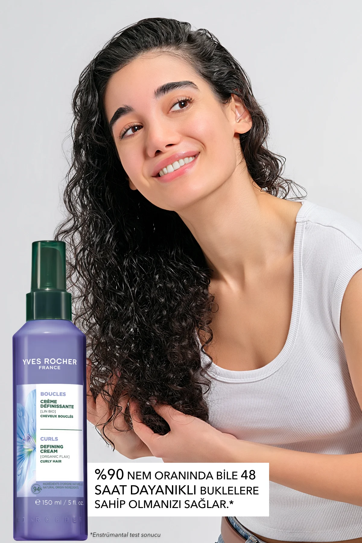 Bukle Belirginleştirici Bakım Kremi - Kıvırcık Ve Dalgalı Saçlar 