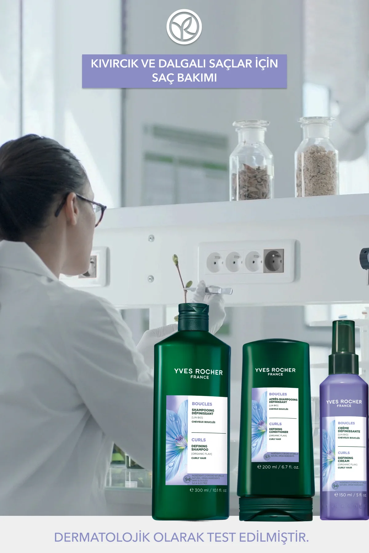 Bukle Belirginleştirici Saç Kremi - Kıvırcık ve Dalgalı Saçlar/ B