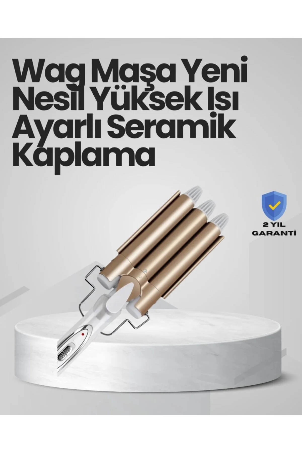 Bukle Saç Maşası – Kolay Kullanım, Sağlıklı Bukleler Yüksek Isılı
