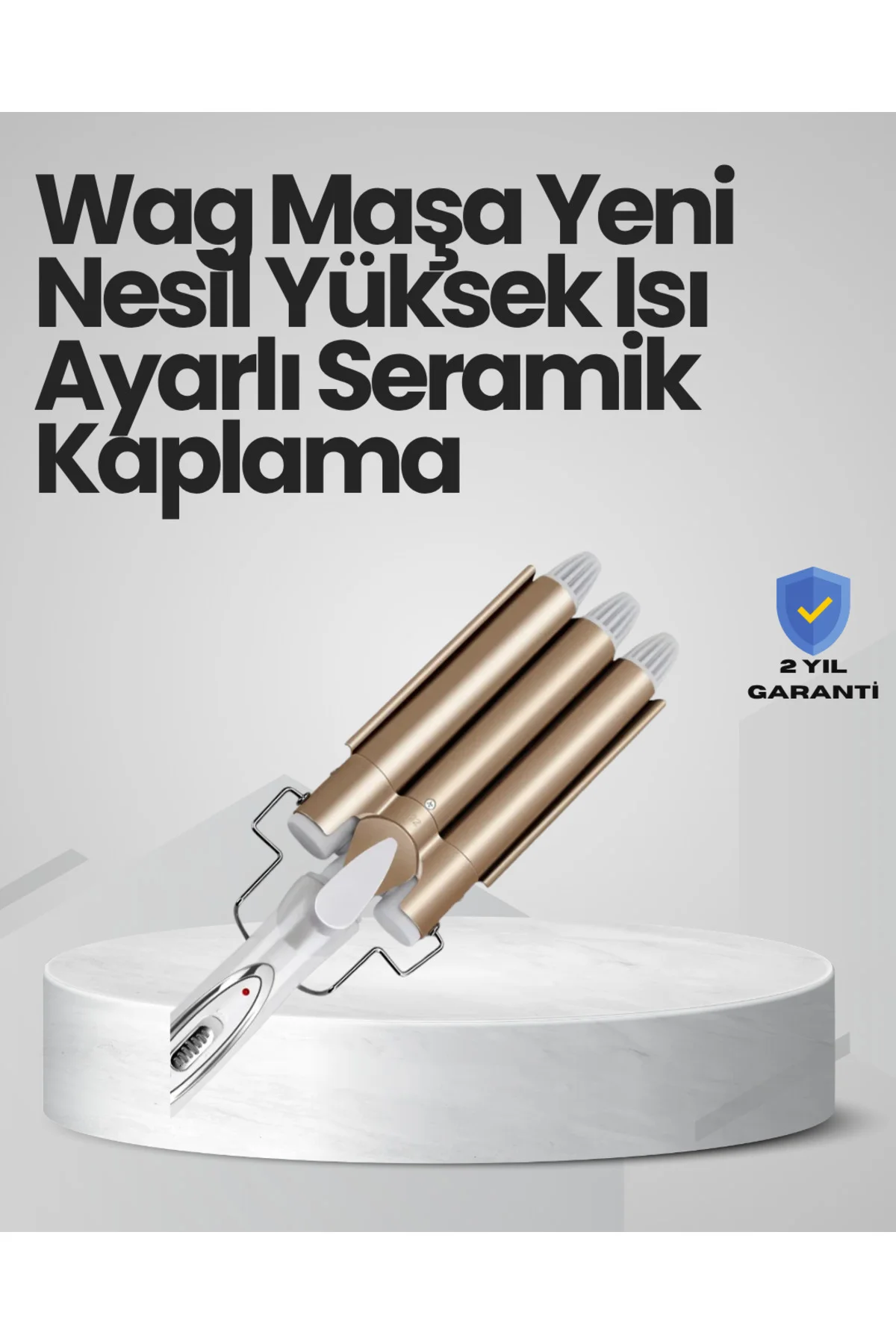 Bukle Saç Maşası – Kolay Kullanım, Sağlıklı Bukleler Yüksek Isılı