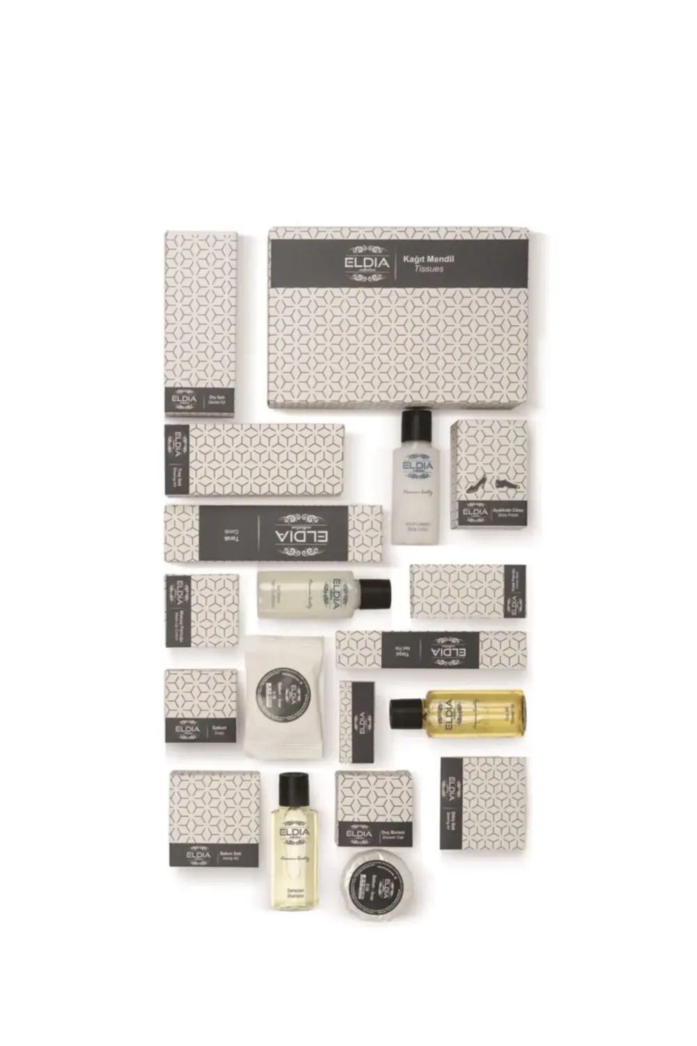 Buklet Otel Tipi Eldia Duş Jeli 35 ml ( 100 Adet )