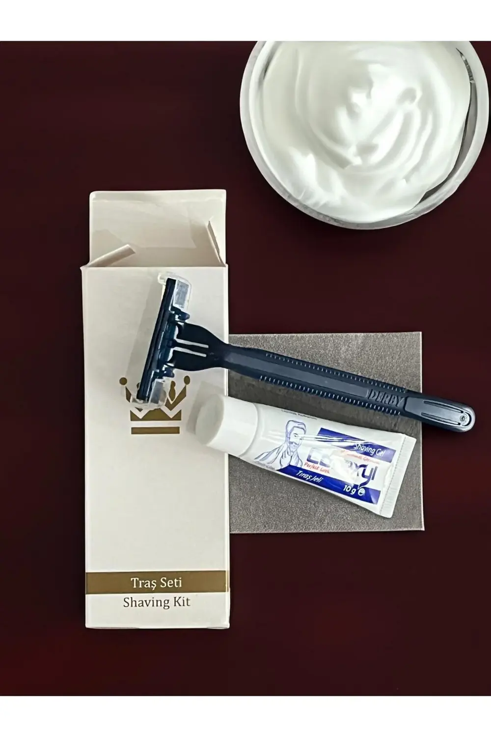 Buklet Tıraş Seti Kutulu x 50 Adet