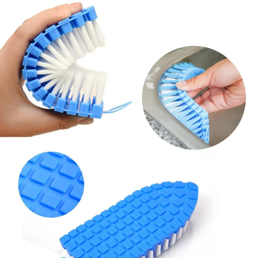 Bükülebilir  Esnek Kenar Köşe Labo Temizleme Fırçası Banyo Mutfak Fırçası