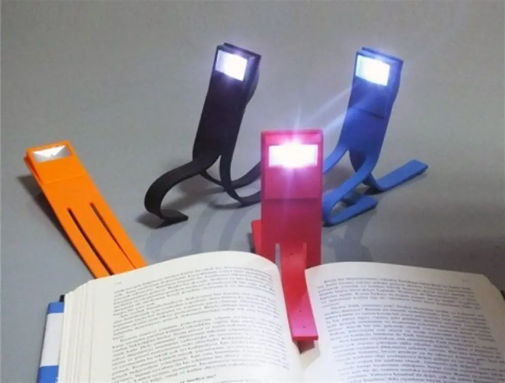 Bükülebilir Pratik Kitap Arası Okuma Lambası Gece Okuma Işığı (47
