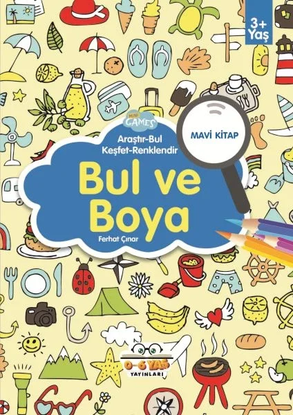 Bul ve Boya Mavi Kitap Fiyatı, Yorumları ve Özellikleri