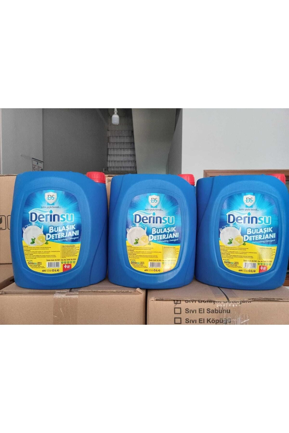 Bulaşık Deterjanı Koli Içi 4 Adet 4 lt