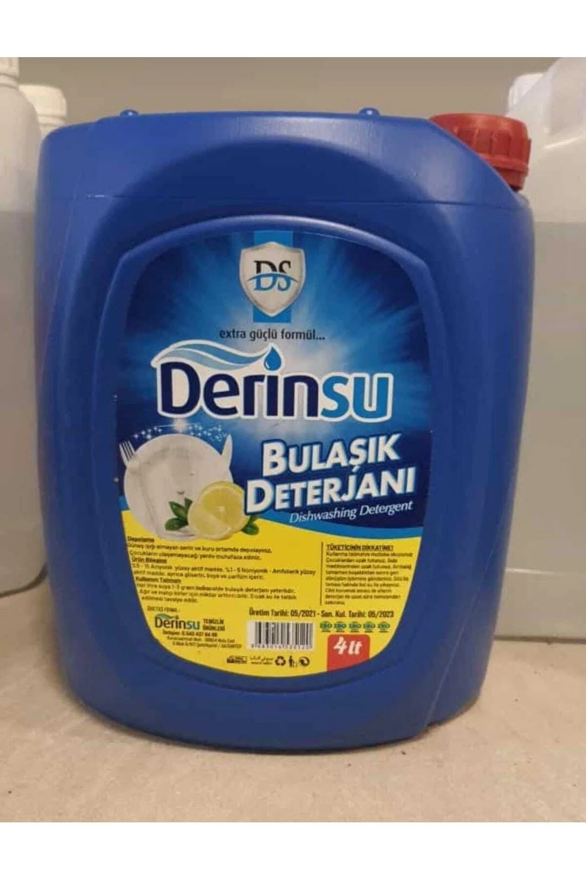 Bulaşık Deterjanı Koli Içi 4 Adet 4 lt Bulaşık Deterjanı Koli Içi 4 Adet 4 lt