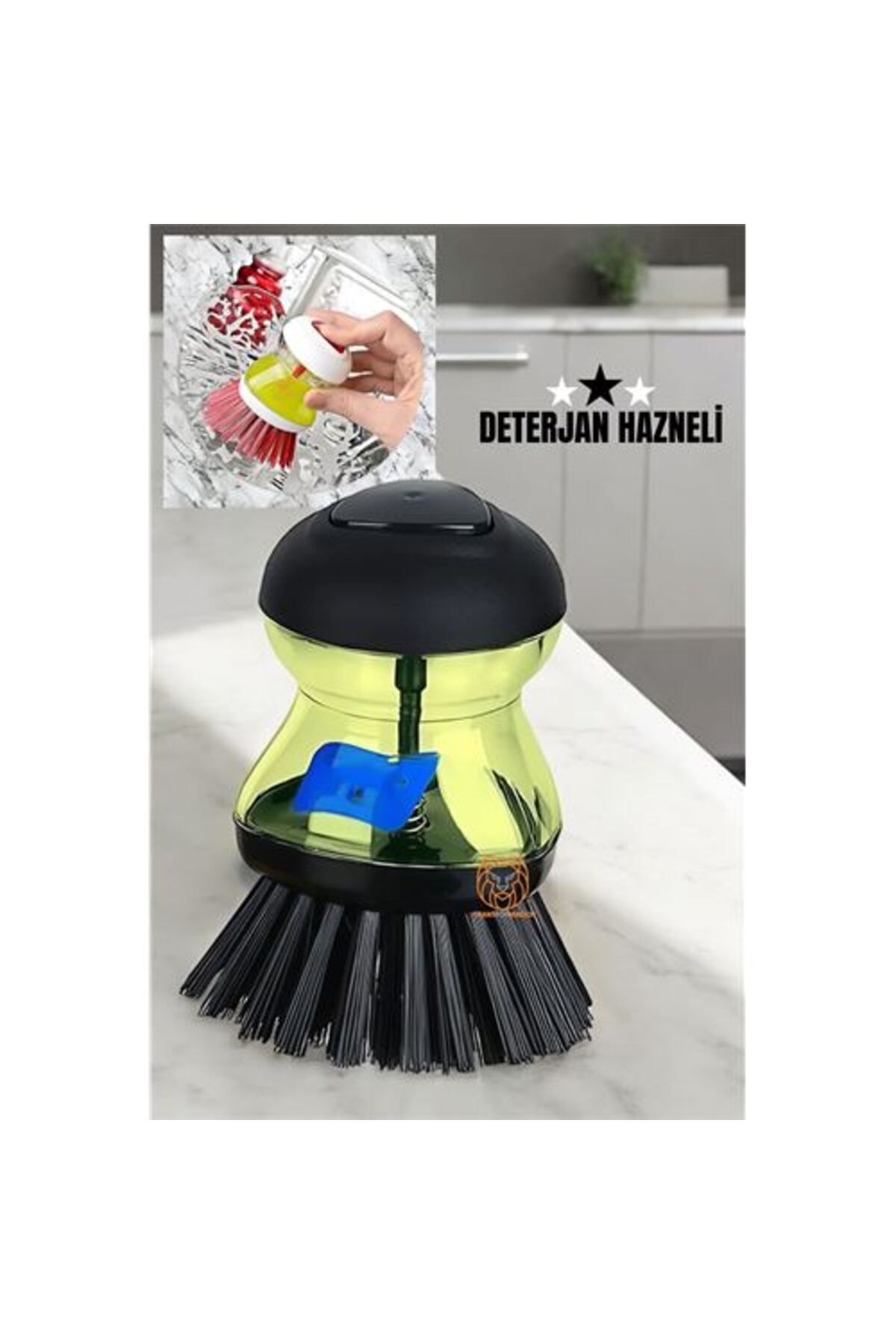 Modacar Bulaşik Firçasi Deterjan Hazneli