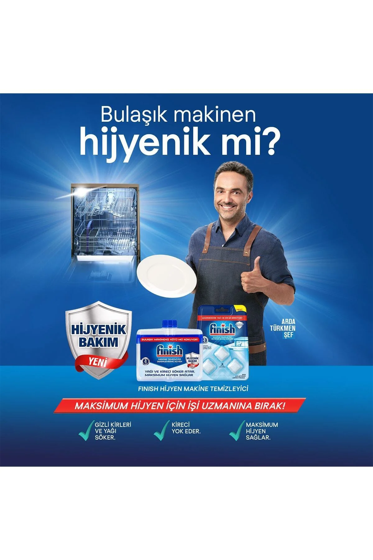 Bulaşık Makinesi Temizleyici 4 X 250 Ml Fiyatı, Yorumları ve Özellikleri