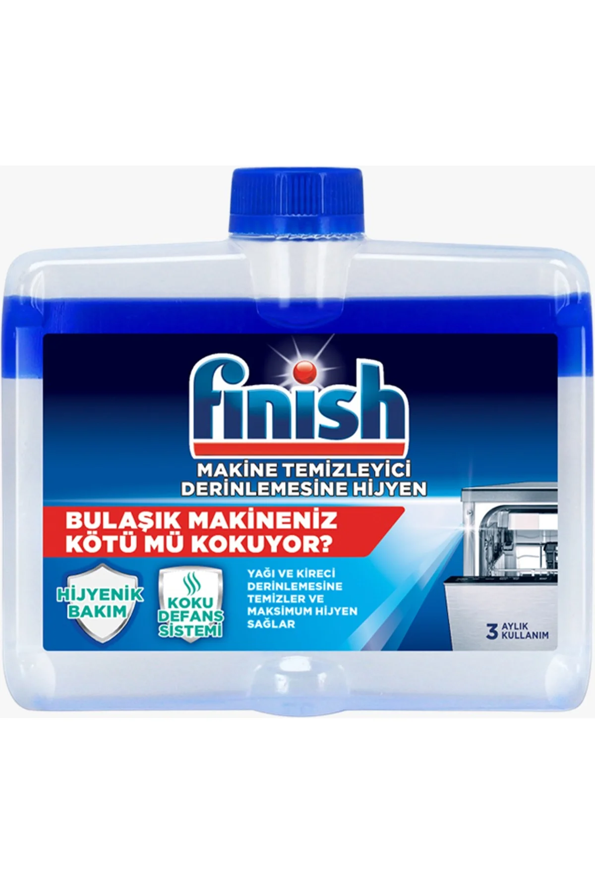 Bulaşık Makinesi Temizleyici Sıvı 250 ml