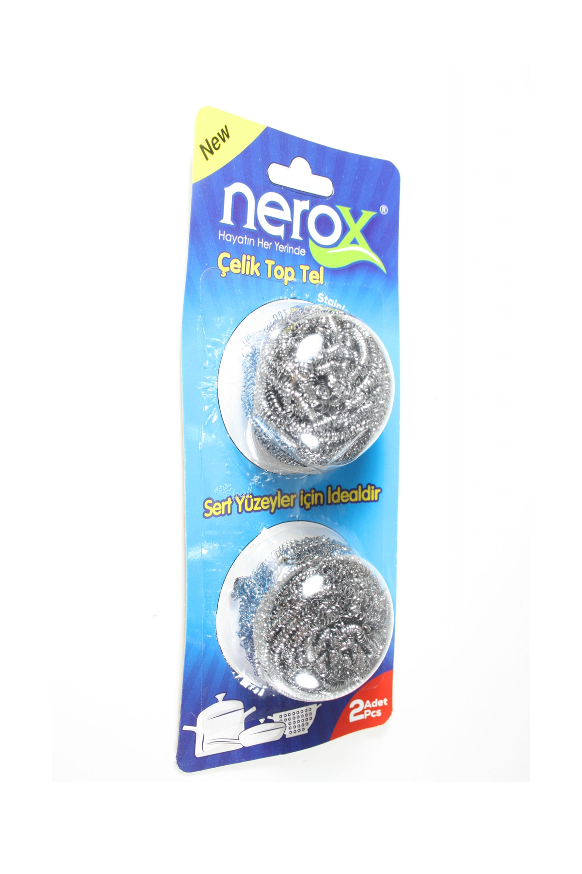 Just Cheap Store Bulaşik Teli Paslanmaz 2'Li Nrx-F3002