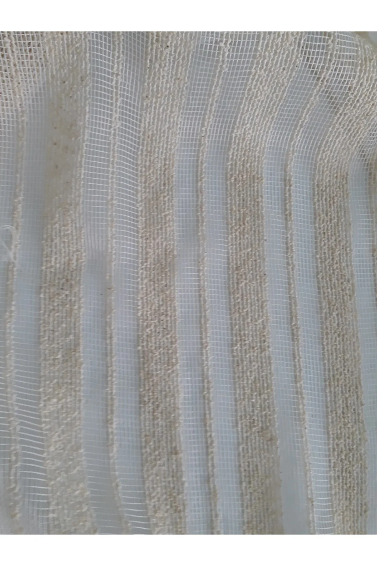 Buldan Çizgili Tül Perde 220x200 cm