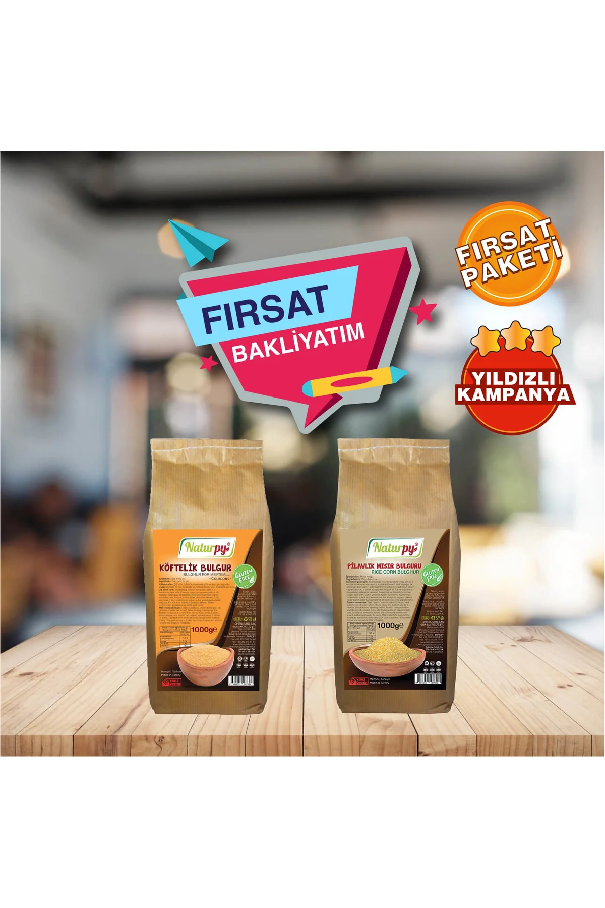 Bulgurlar 1kg (köftelik,pilavlık)fırsat Paketi Fiyatı, Yorumları ve Özellikleri