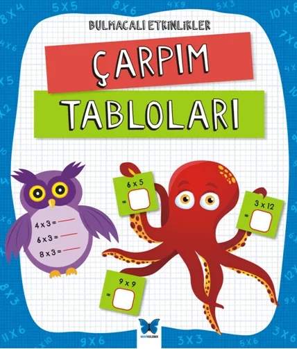 Bulmacalı Etkinlikler - Çarpım Tabloları Fiyatı, Yorumları ve Özellikleri