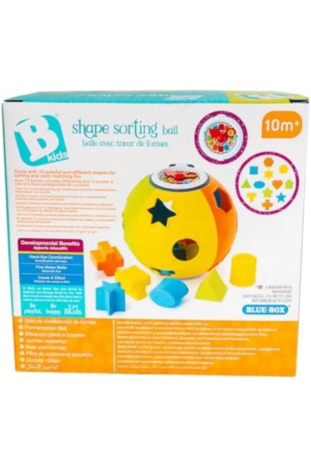 Bultak Şekil Ayirma/Renk Eşleştirme Topu 12 Şekil Saatli 395519