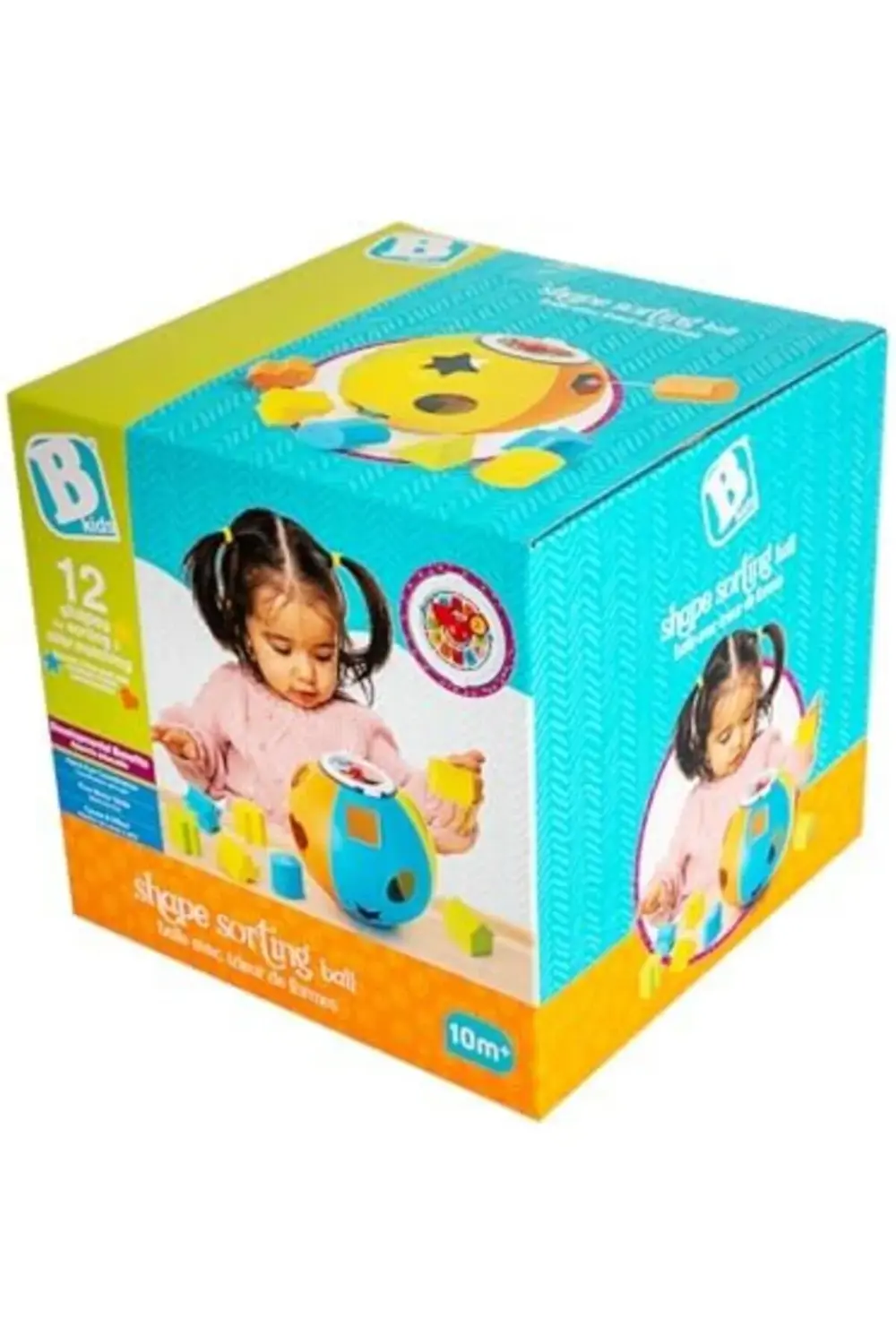 Bultak Şekil Ayirma/Renk Eşleştirme Topu 12 Şekil Saatli 395519