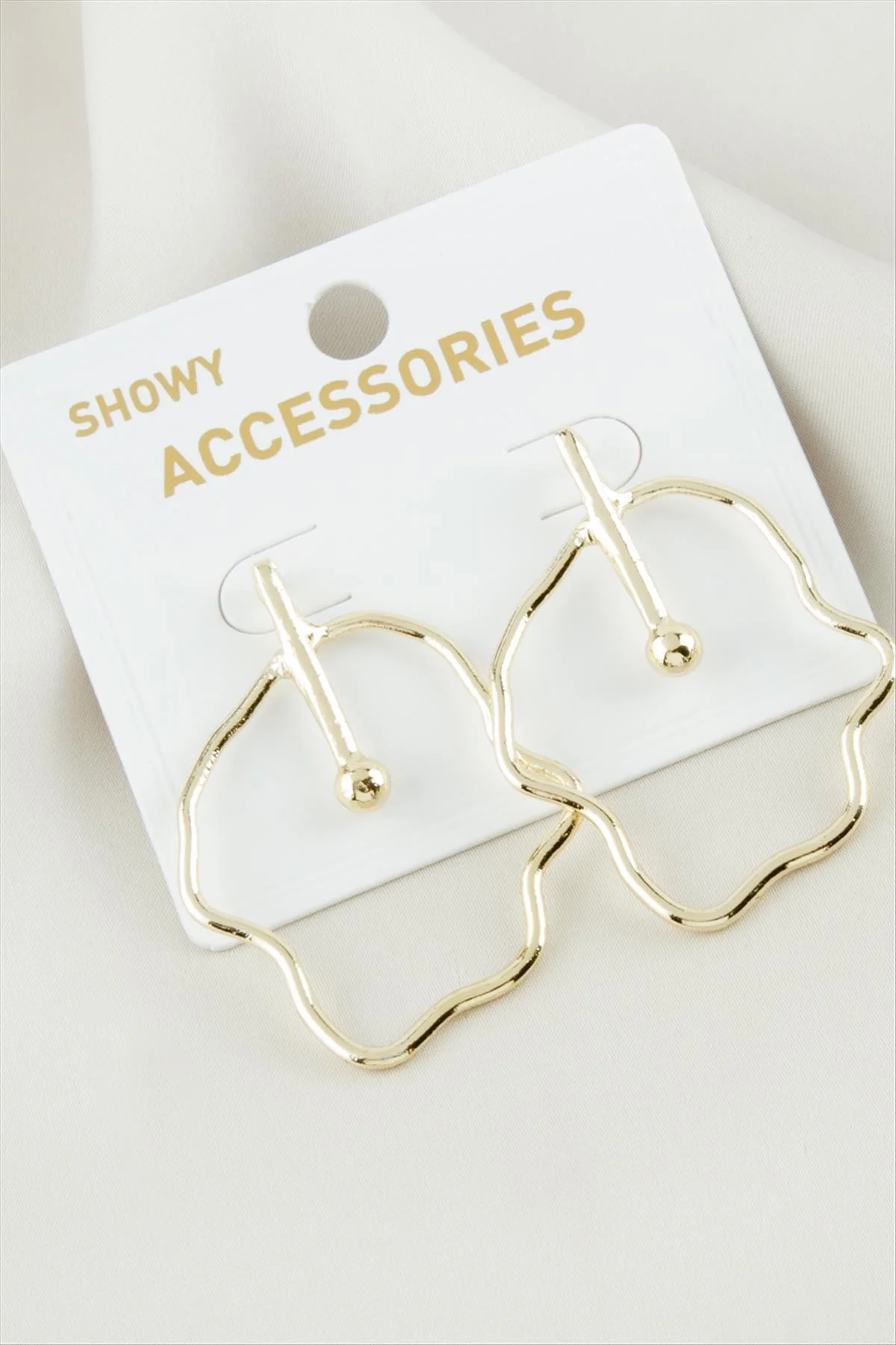 Bulut İnci Metal Küpe