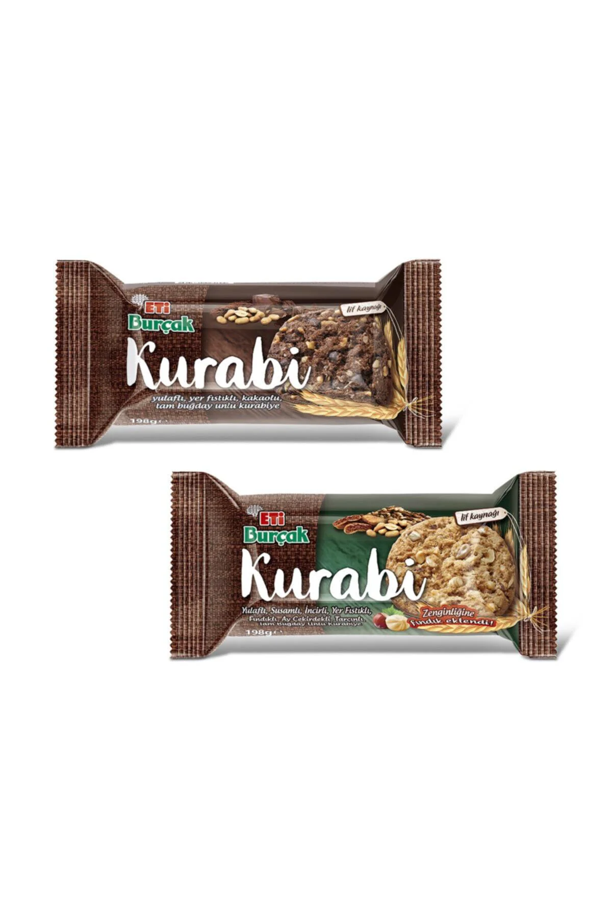 Burçak Kurabi Fındıklı 198 g x 12 Adet
