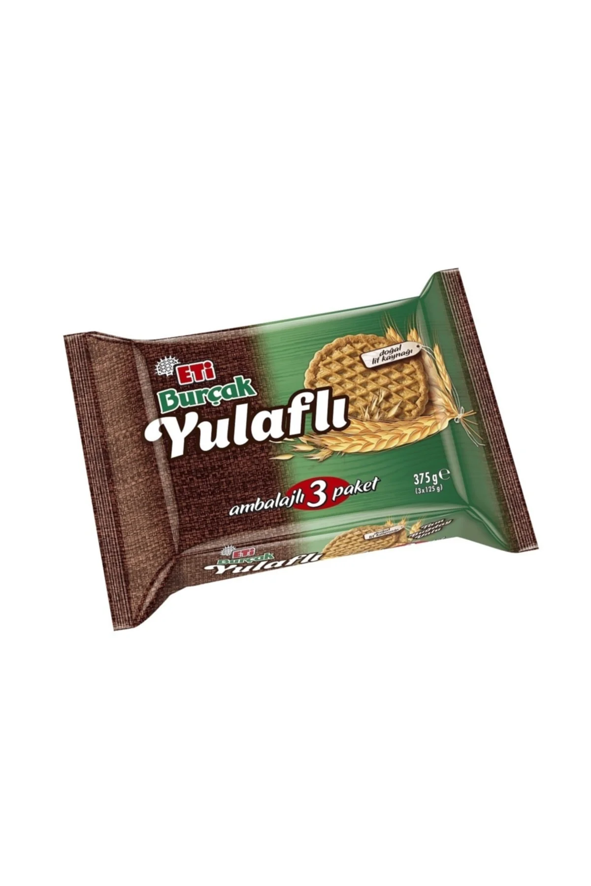 Burçak Yulafli Lifli Bisküvi 3 X 125 G