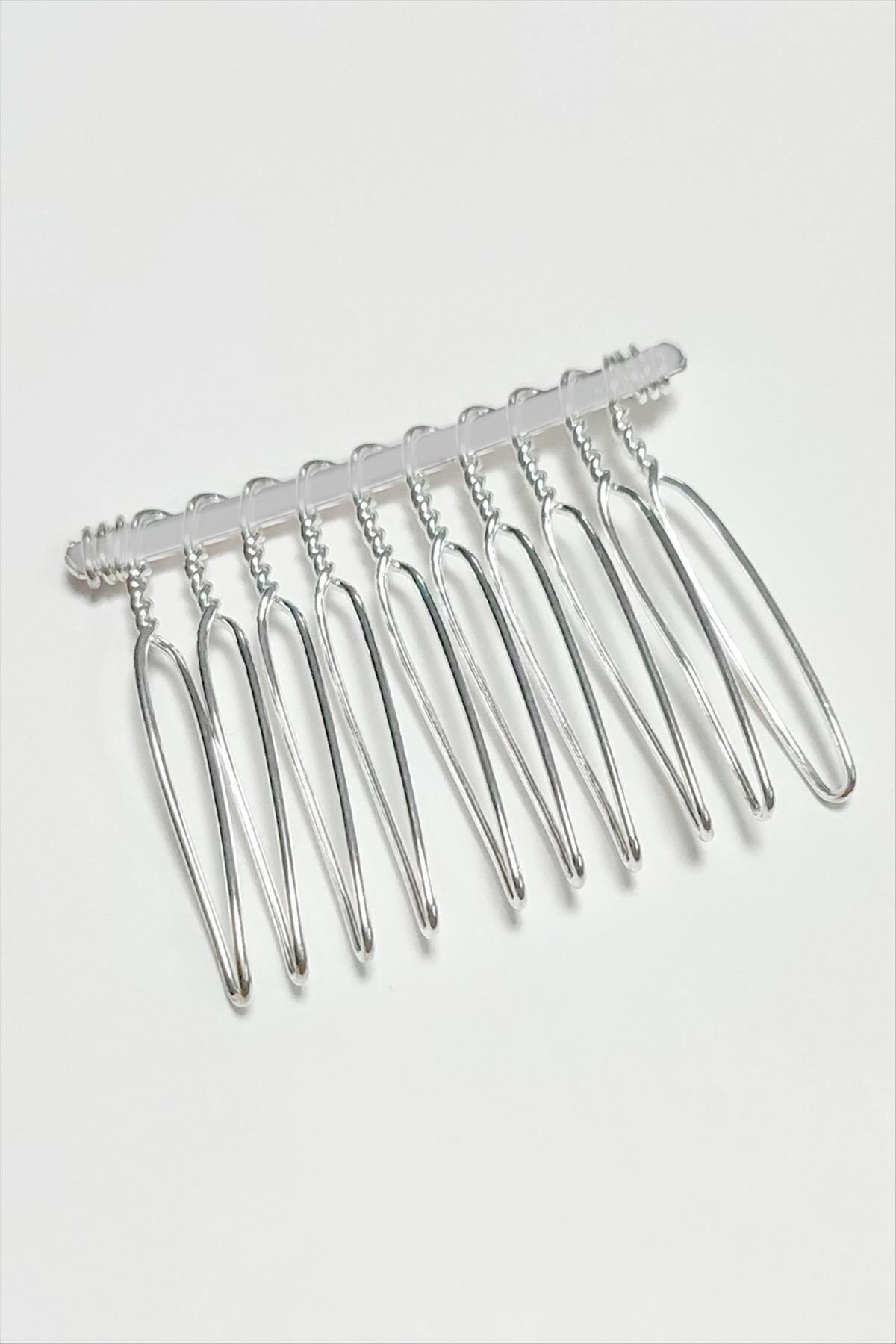 Burgulu Metal Tarak Küçük 1 Adet