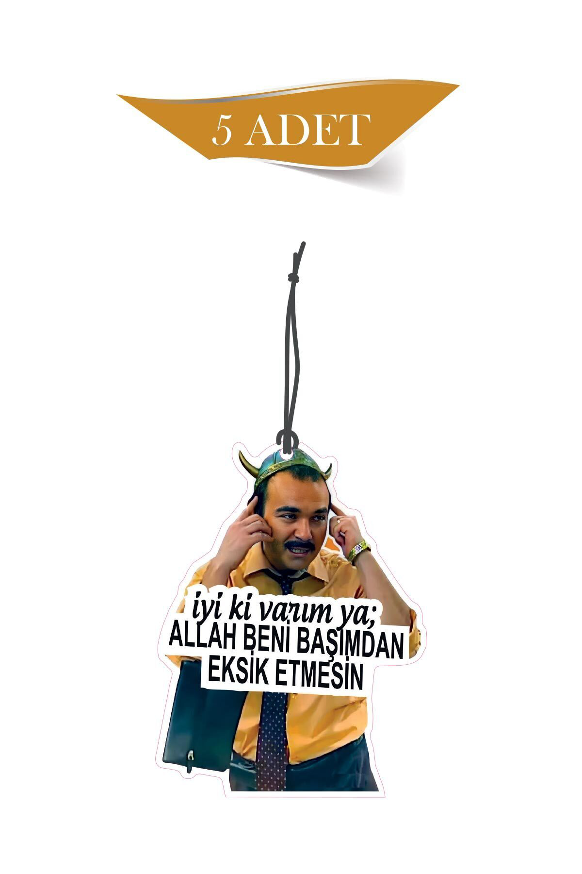 Burhan Altıntop 5'li Dekoratif Oto Kokusu ve Oto Aksesuarı