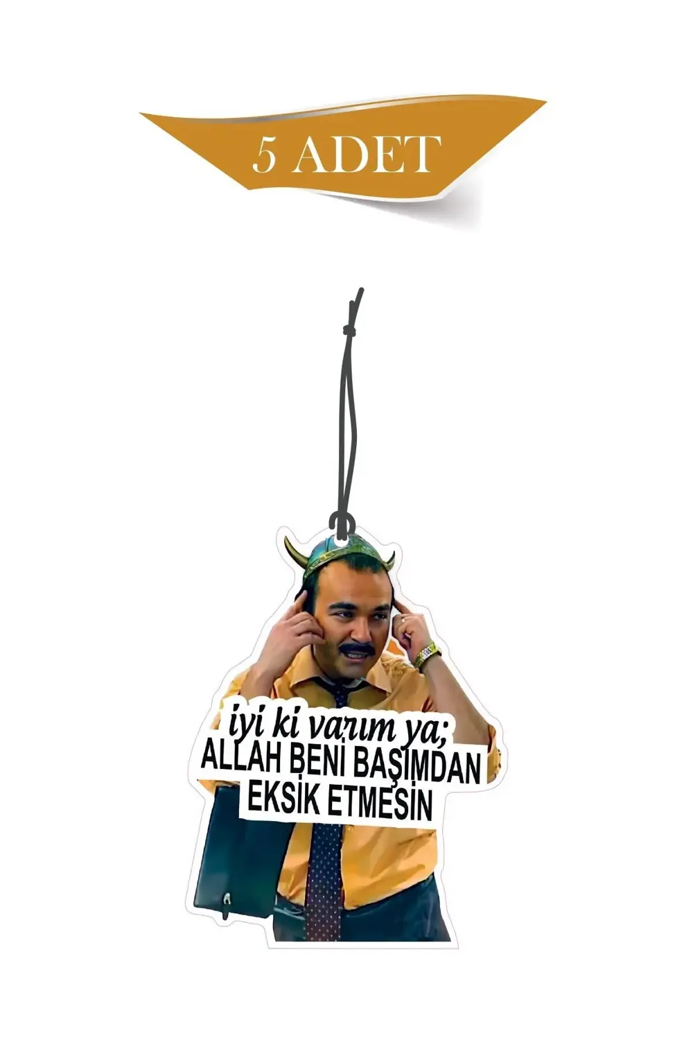 Burhan Altıntop 5'li Dekoratif Oto Kokusu ve Oto Aksesuarı