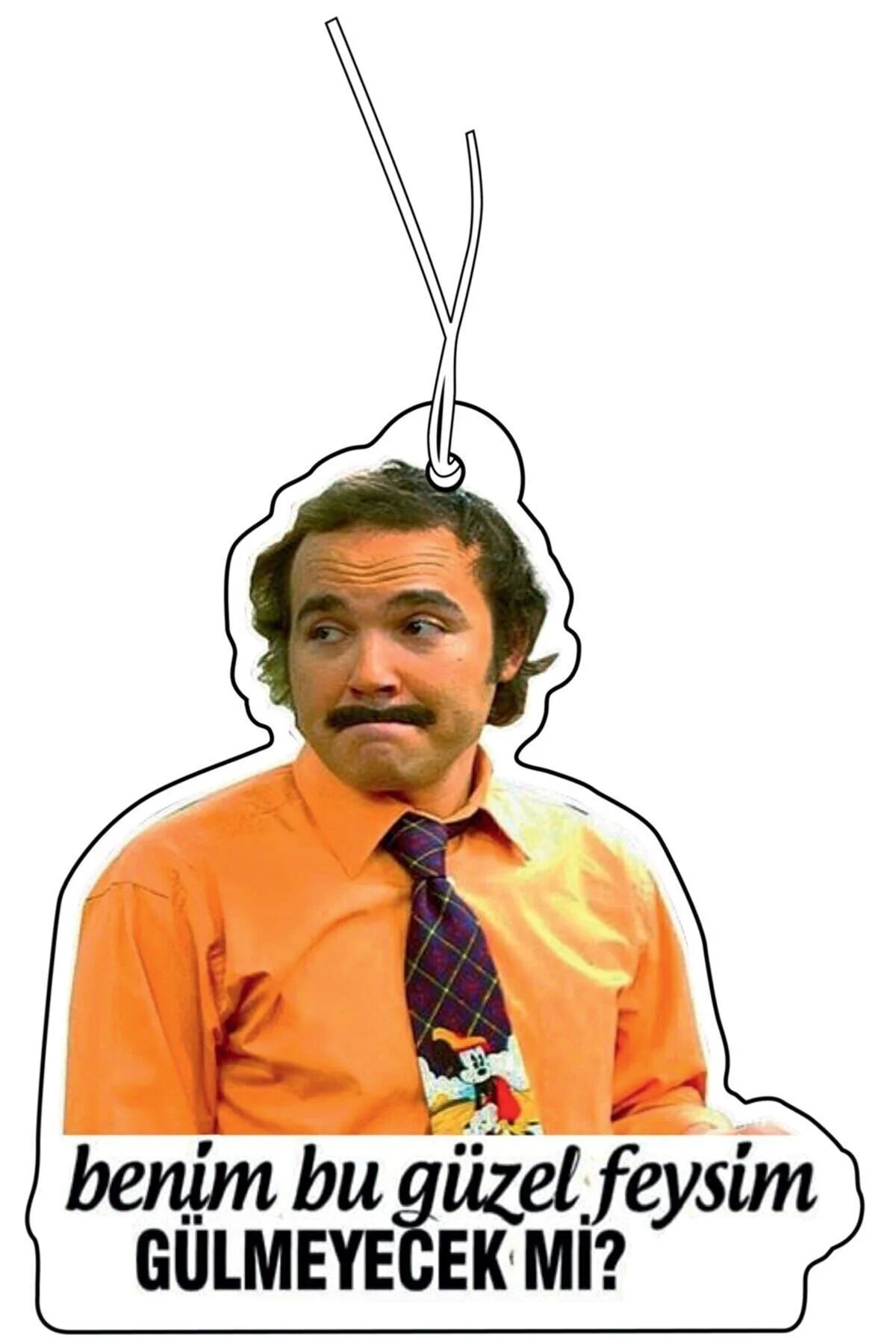 Burhan Altıntop Benim Bu Güzel Yüzüm Tasarımlı Dekoratif Oto Koku