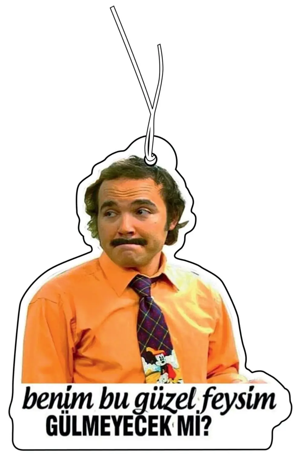 Burhan Altıntop Benim Bu Güzel Yüzüm Tasarımlı Dekoratif Oto Koku