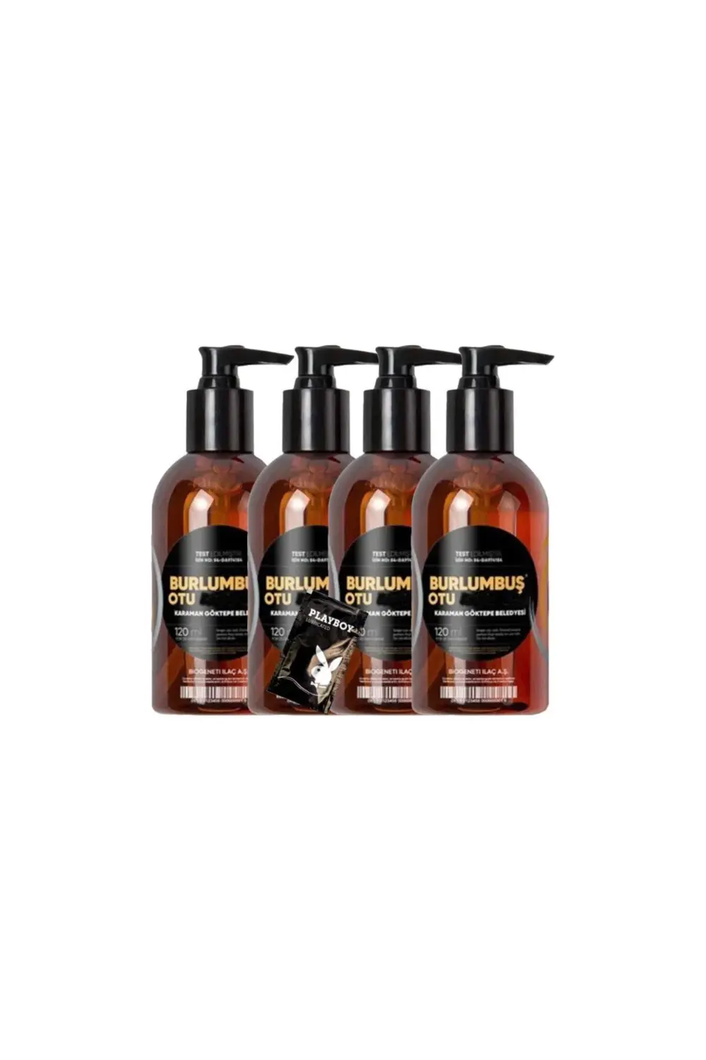 Burlumbuş Masaj Bakım Jeli 4x120 ml Vücut Eklem Ağrıları için+1 A