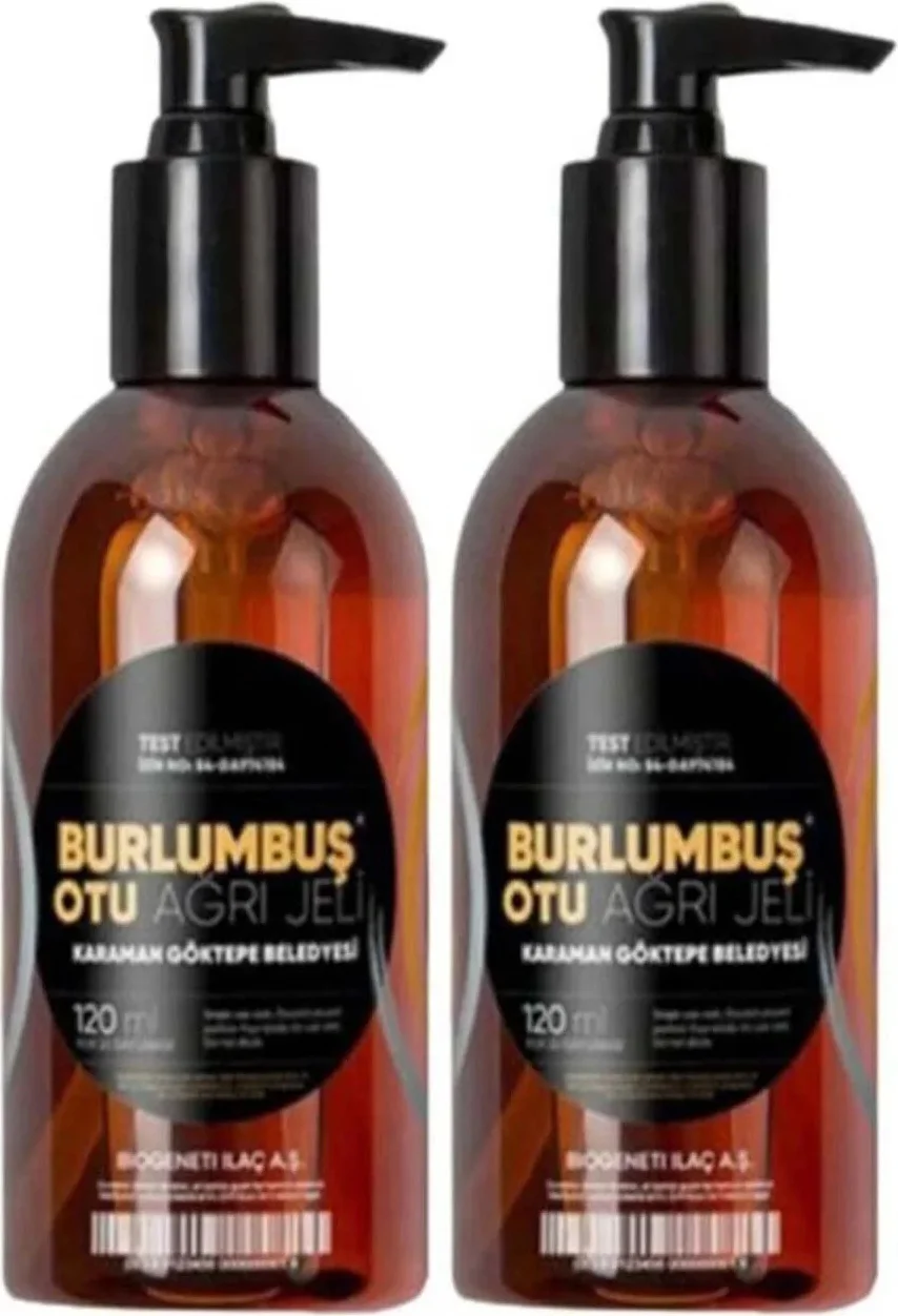 Burlumbuş Otu Doğal Jeli 120ML x 2 Adet – Cilt Bakımında Etkili Çözüm