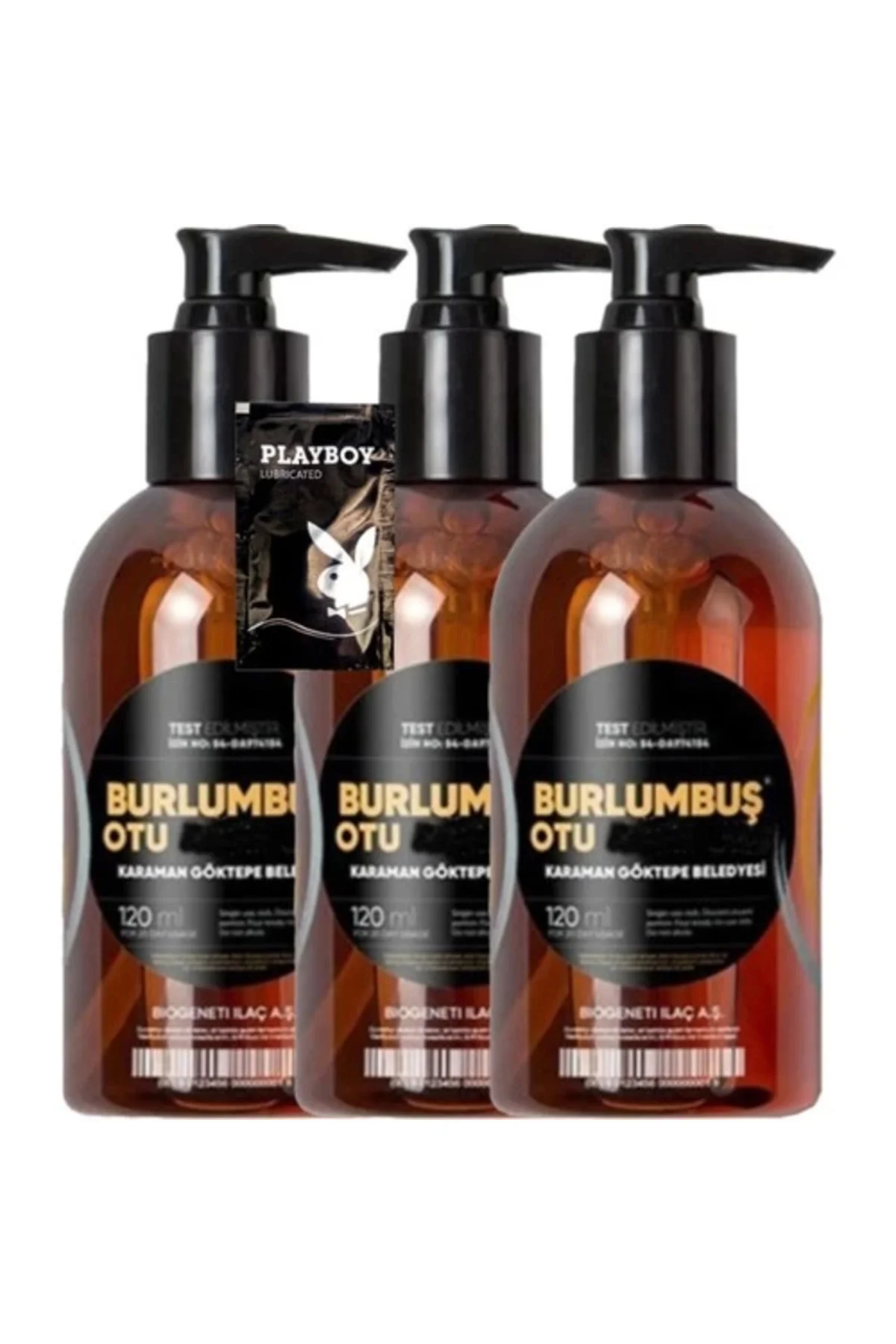 Burlumbuş Otu Jeli 120 ml x 3 Adet + Jel - Doğal Cilt Bakımı