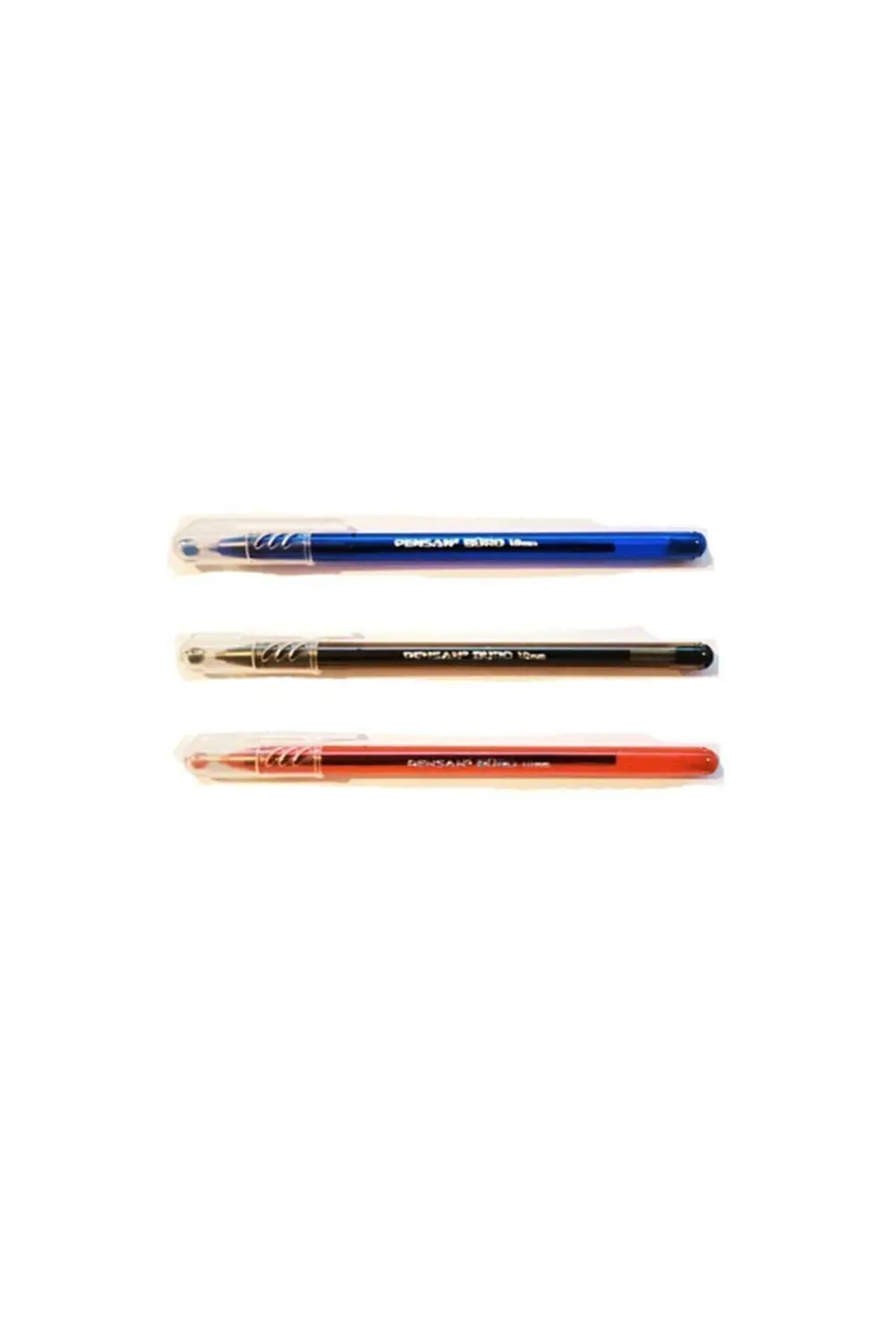 Büro 1.0 Mm Tükenmez Kalem 3'lü Set Tk.k
