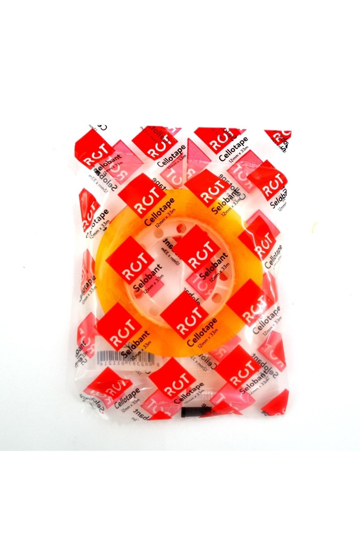 Rot Büro Bandi 12 Mm X 33 M 1 Adet