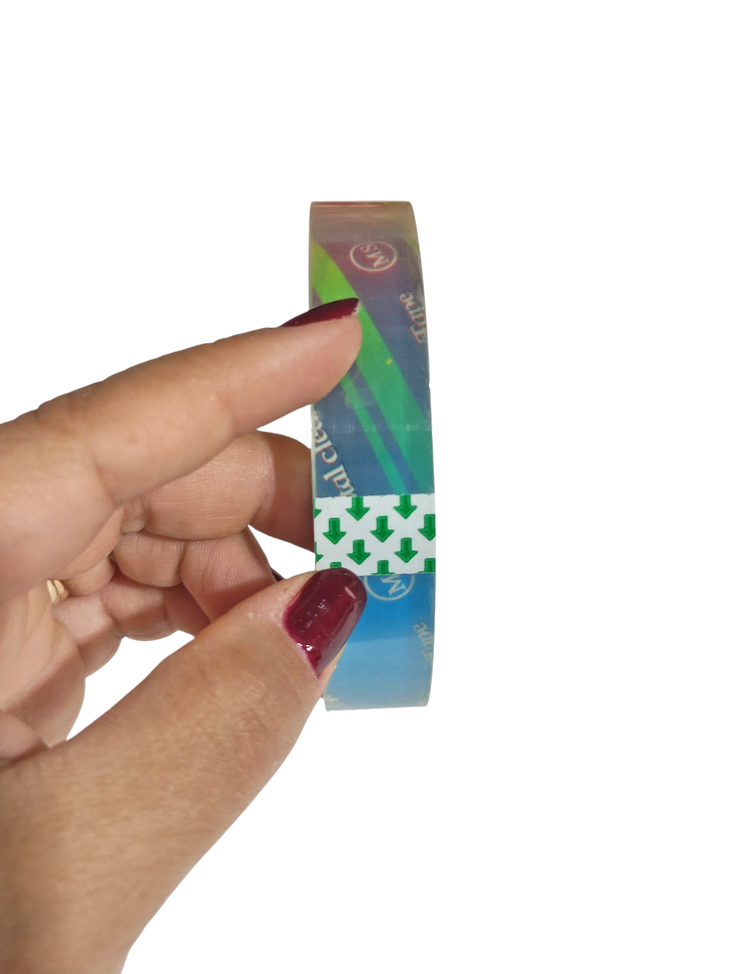 Limmy Büro Bandi Büyük Bant Makinesi Uyumlu Şeffaf Bant 60 Metre 18 Mm 