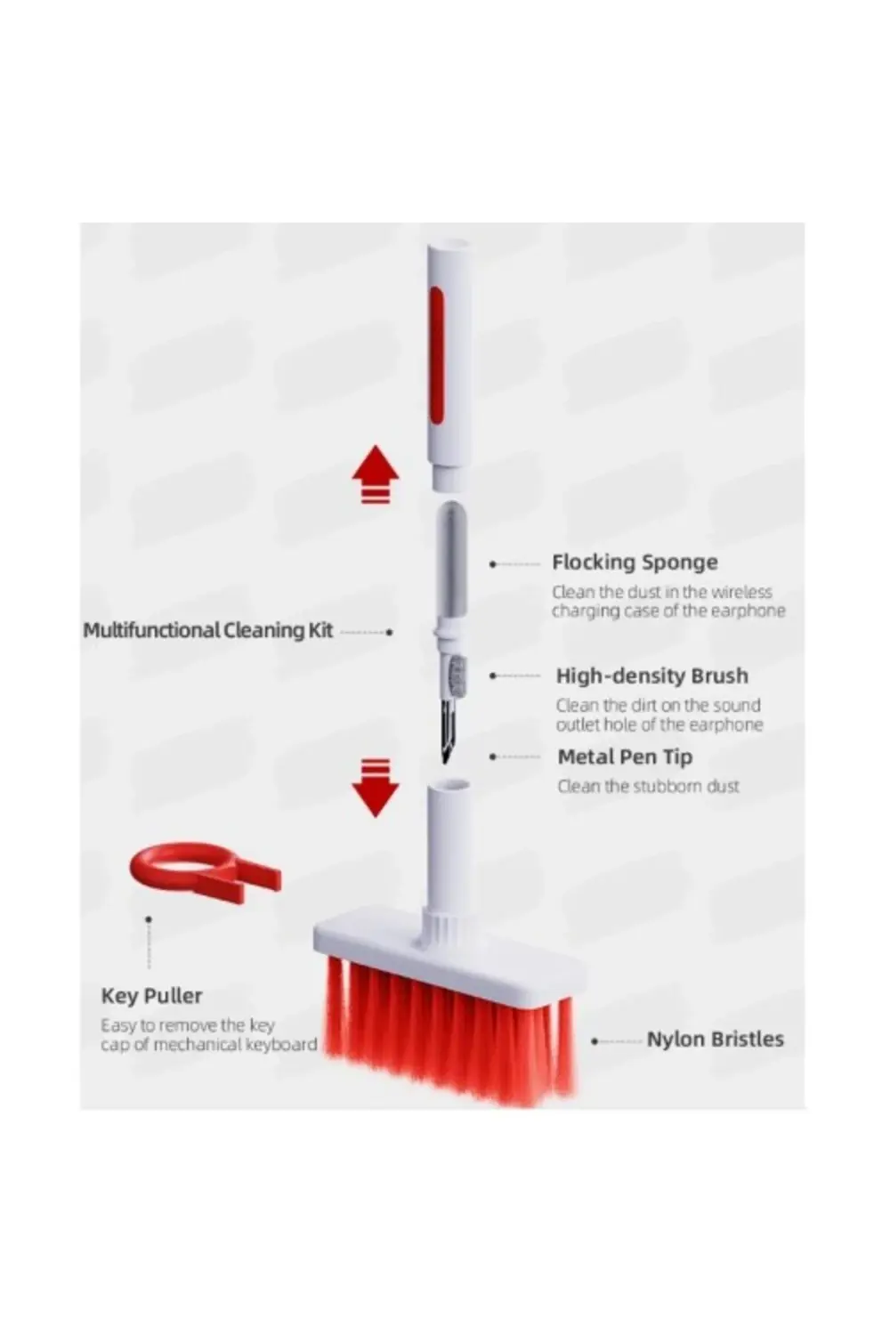 Büro Ev Ofis Yazlık Hijyeni için Detaylı Klavye Kulaklık Temizlem Büro Ev Ofis Yazlık Hijyeni için Detaylı Klavye Kulaklık Temizlem
