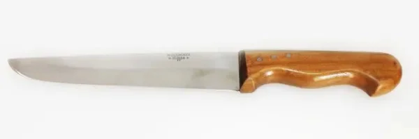 Bursa İnce Küt Kasap Bıçağı No:4, 20 Cm - Ahşap Sap Diğer