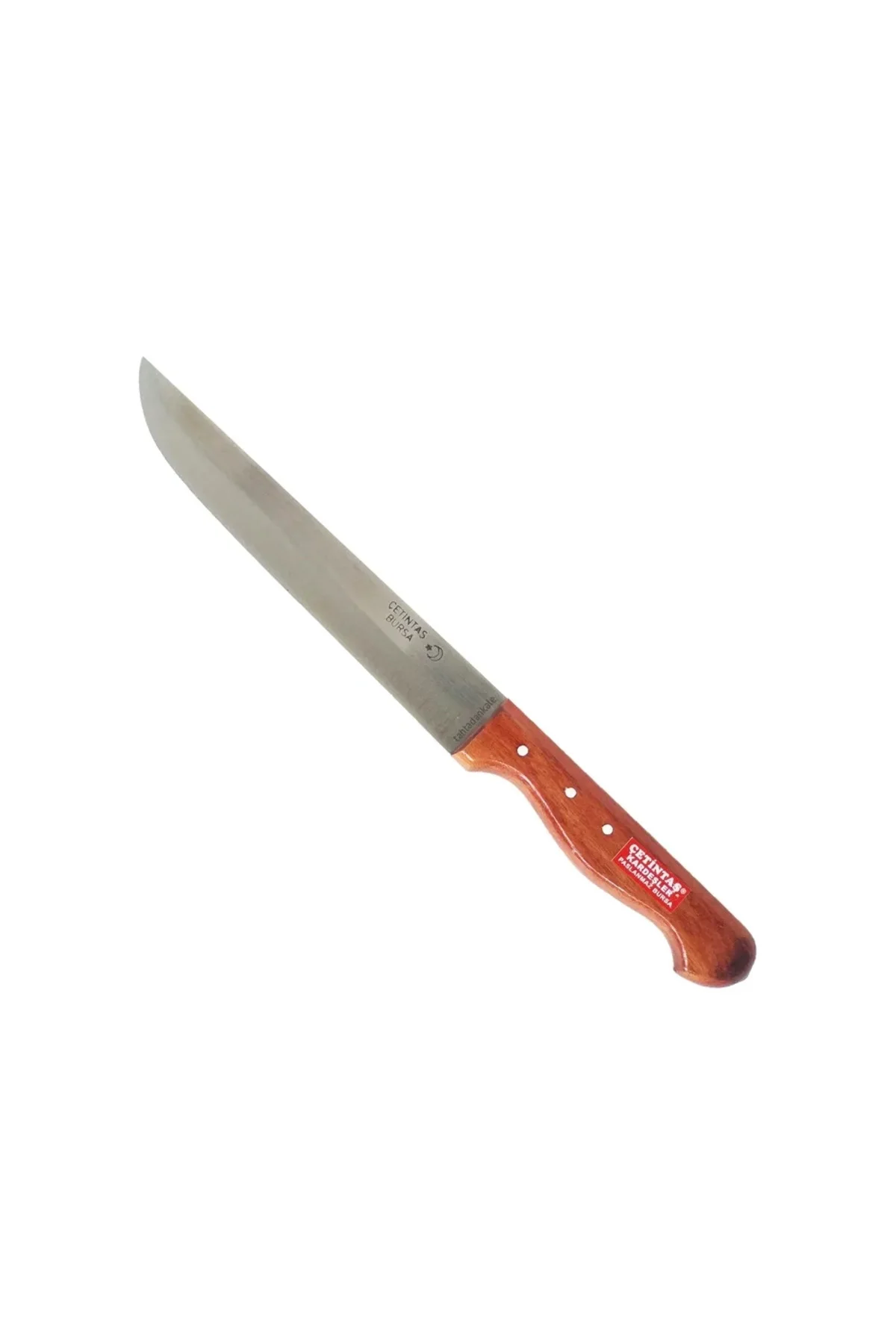 Bursa Mutfak Ve Ekmek Bıçağı 16,5 Cm, Ahşap Gül Sap Bursa Mutfak Ve Ekmek Bıçağı 16,5 Cm, Ahşap Gül Sap