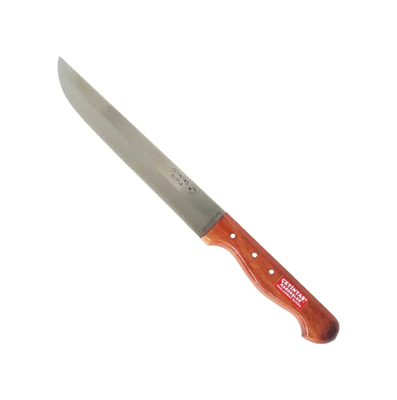 Bursa Mutfak Ve Ekmek Bıçağı 16,5 Cm, Ahşap Gül Sap Diğer
