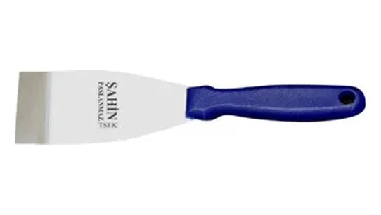 Bursa Paslanmaz Gıda Spatulası No:5, 12 Cm - Plastik Sap Diğer
