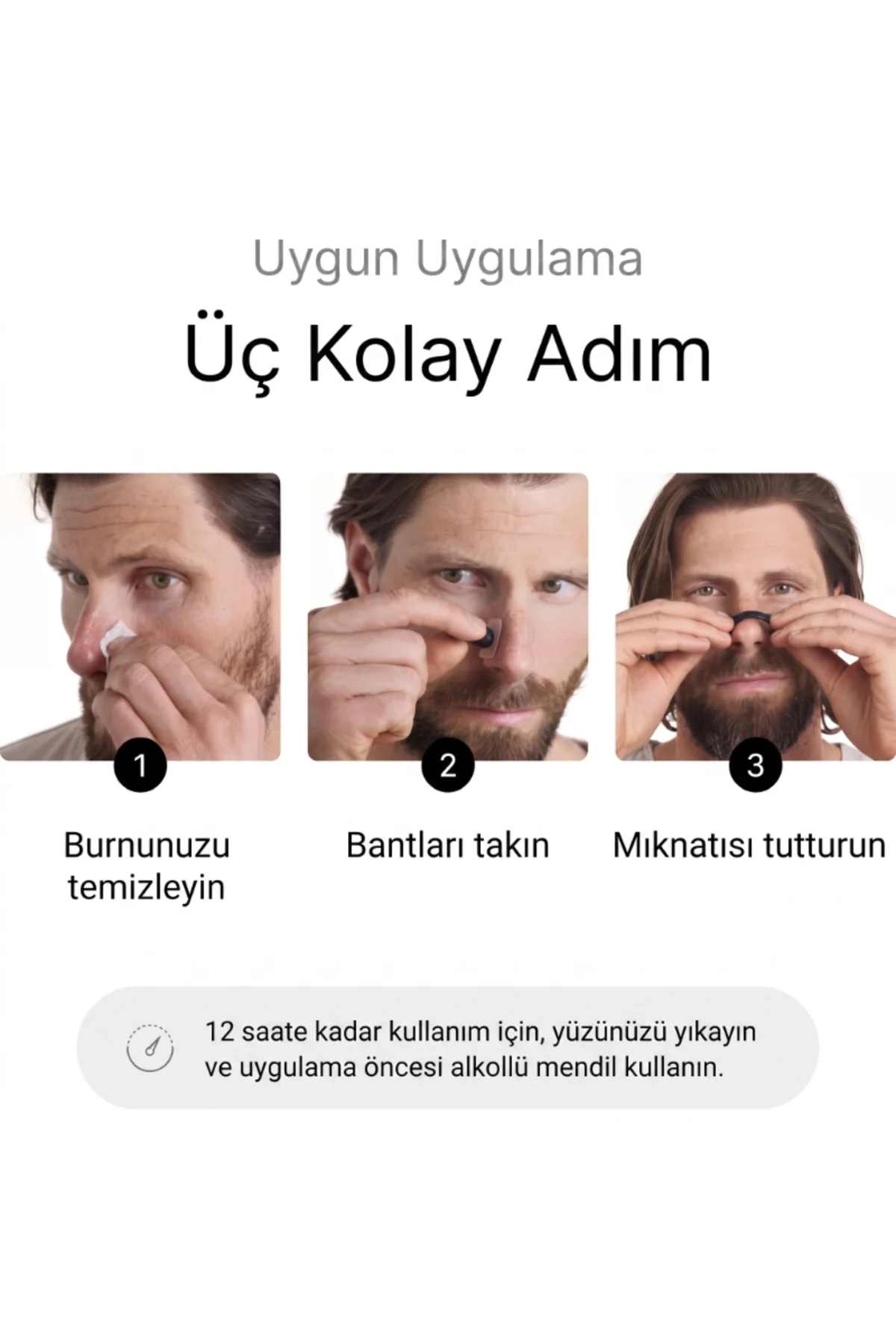 Burun Açıcı Aparat Kiti - Farklı Boylarda - Horlama Önleyici - Görsel 2