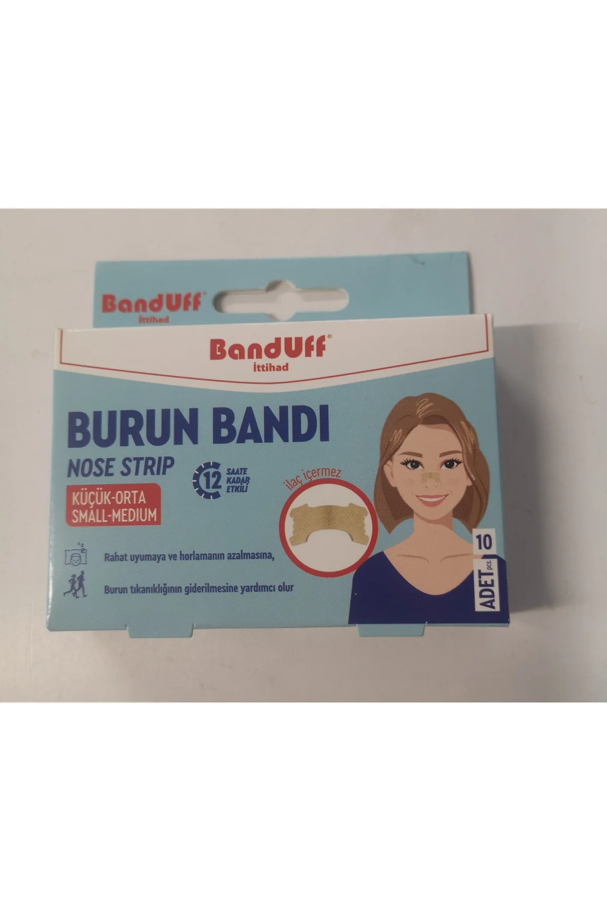 BURUN BANDI S/M (KÜÇÜK-ORTA) 10'LU