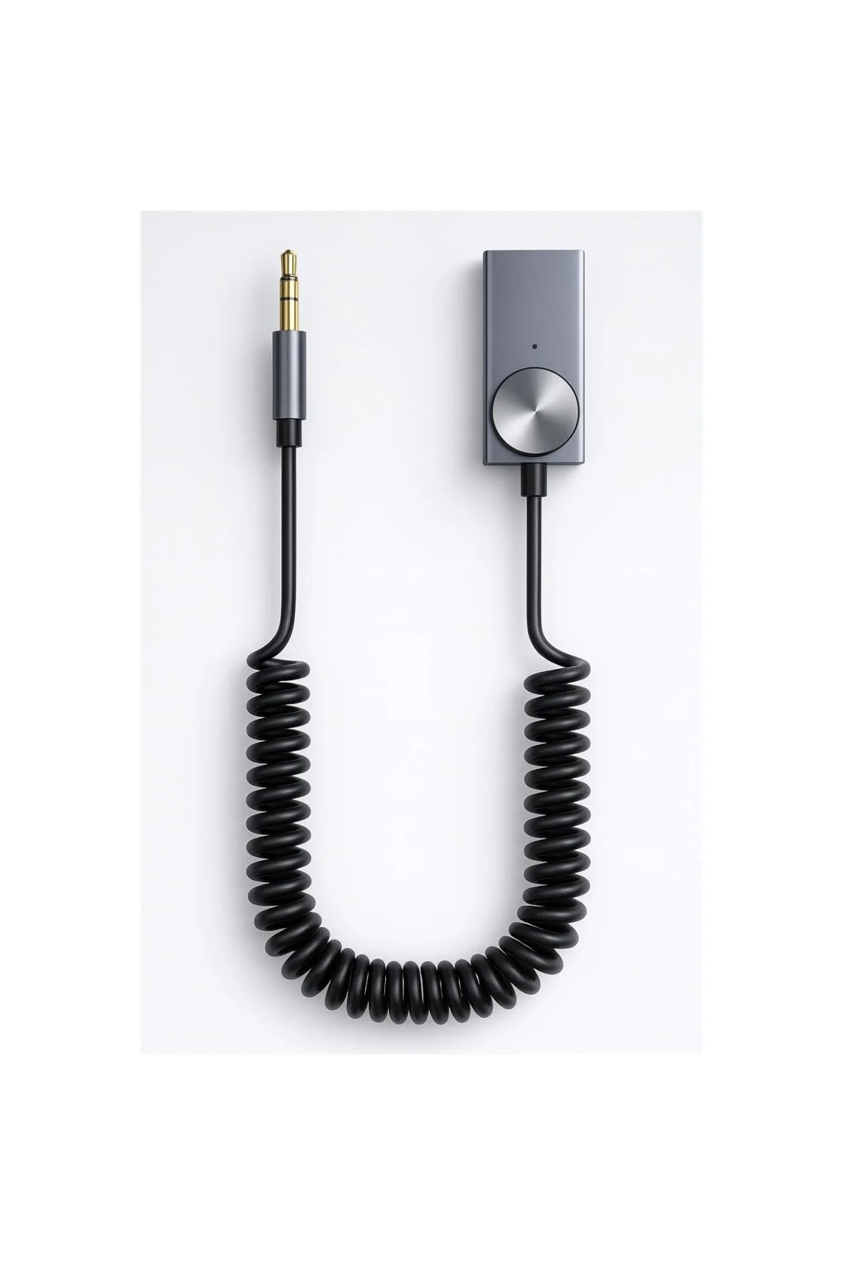 Busstier AUX Bluetooth 5.0 Alıcı Adaptör Mikrofonlu USB Beslemeli